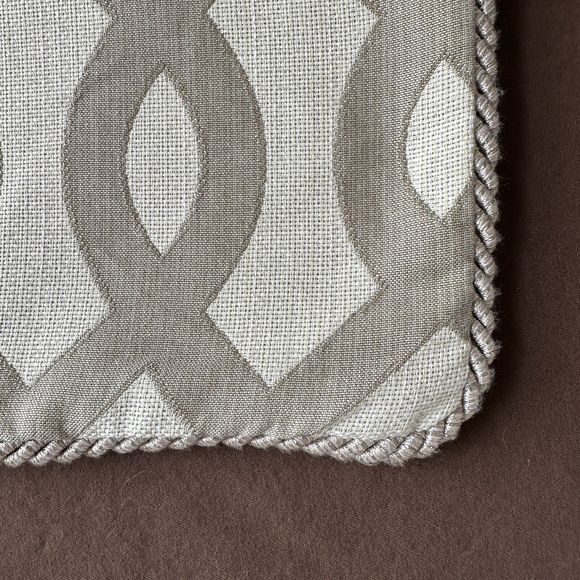 2 Eastern Accents Rayland King Pillow Shams Set Trellis - Picture 5 of 6